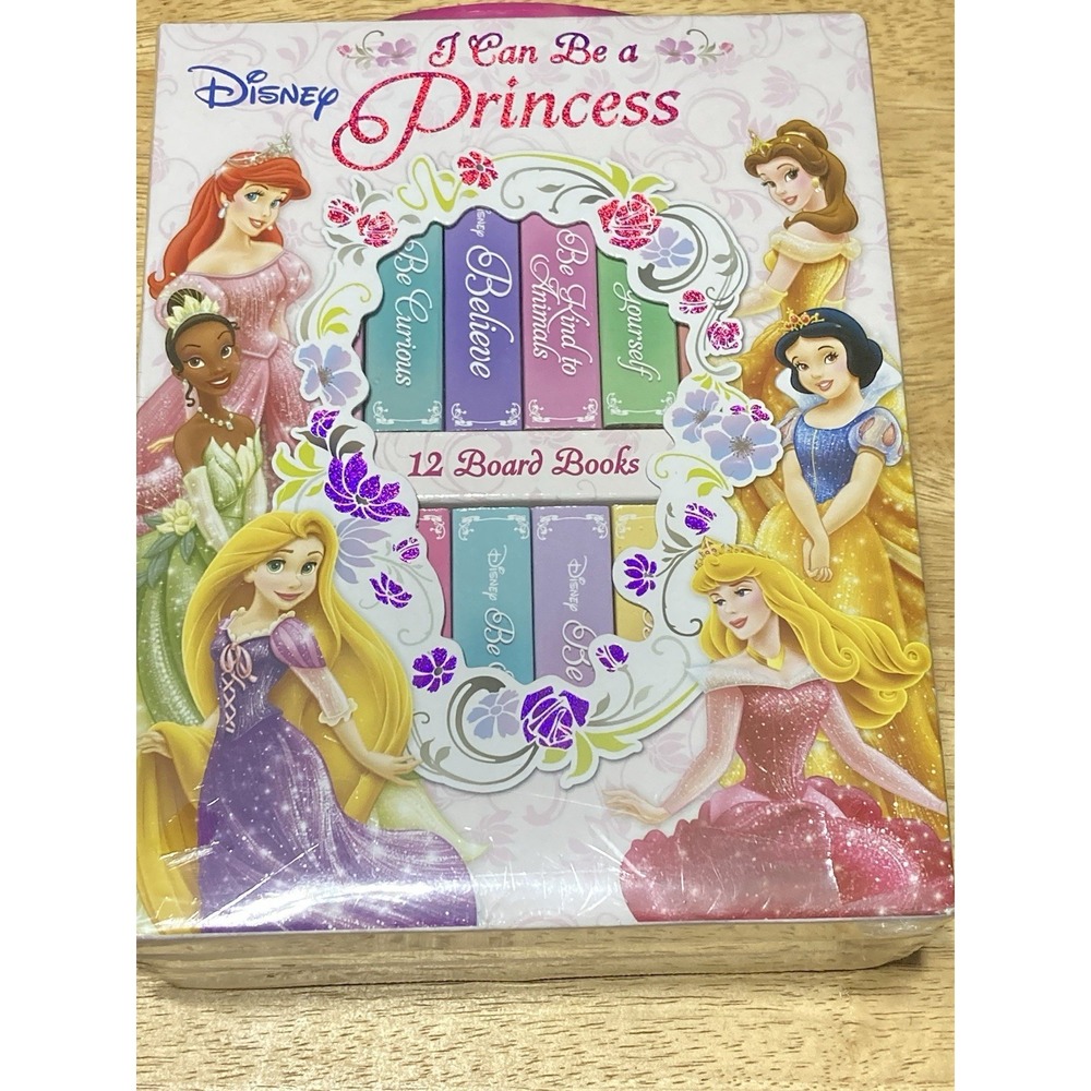 Disney I Can Be A Princess 12 chunky board books Book Block Kids 10 months+